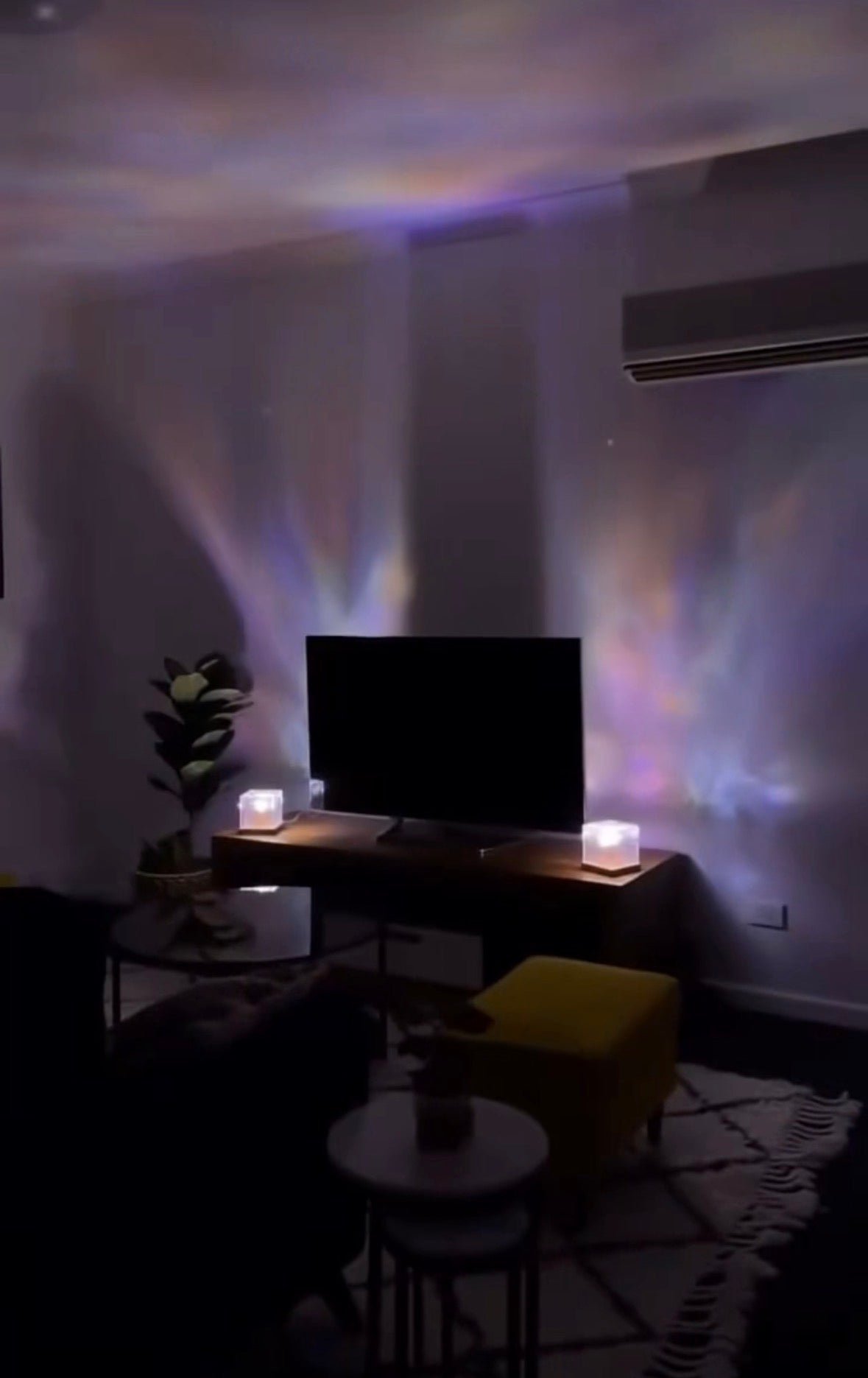 EchoGlow™ Square Lamp