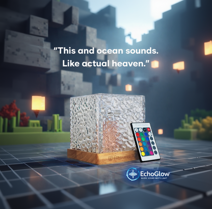 EchoGlow™ Square Lamp