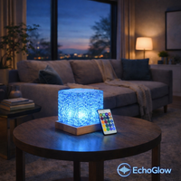 EchoGlow™ Square Lamp